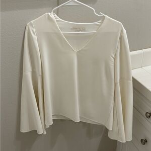 cooper & ella white blouse